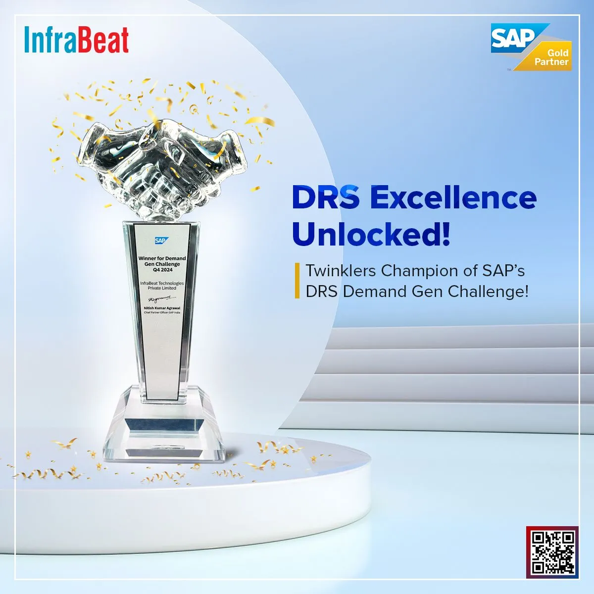 Twinklers Category of SAP’s DRS Demand Gen Challenge Award Winner !!